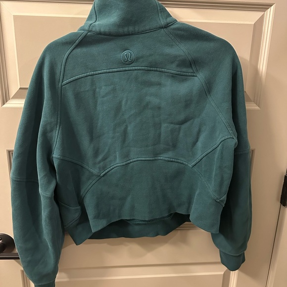 lululemon athletica Teal Half-Zip Pullover Sweater - Picture 4 of 4